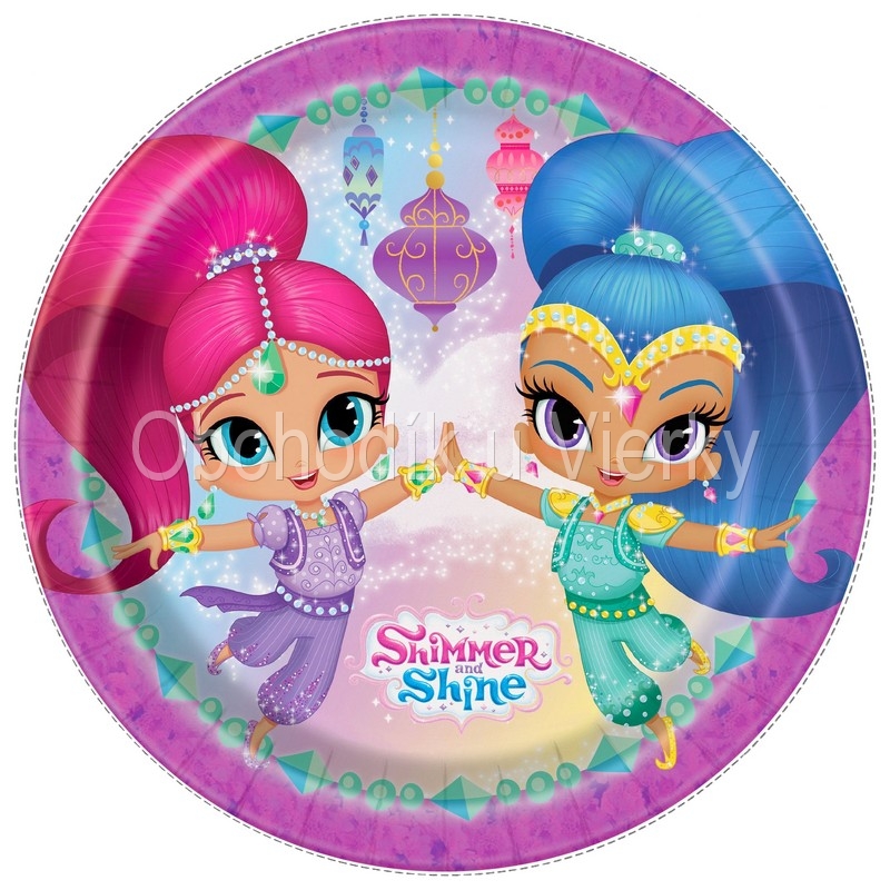 Jedlý obrázok Shimmer a Shine č. 8074,11